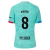 Original Trikotsatz FC Barcelona Pedri 8 Ausweichtrikot 2023-24 Für Kinder